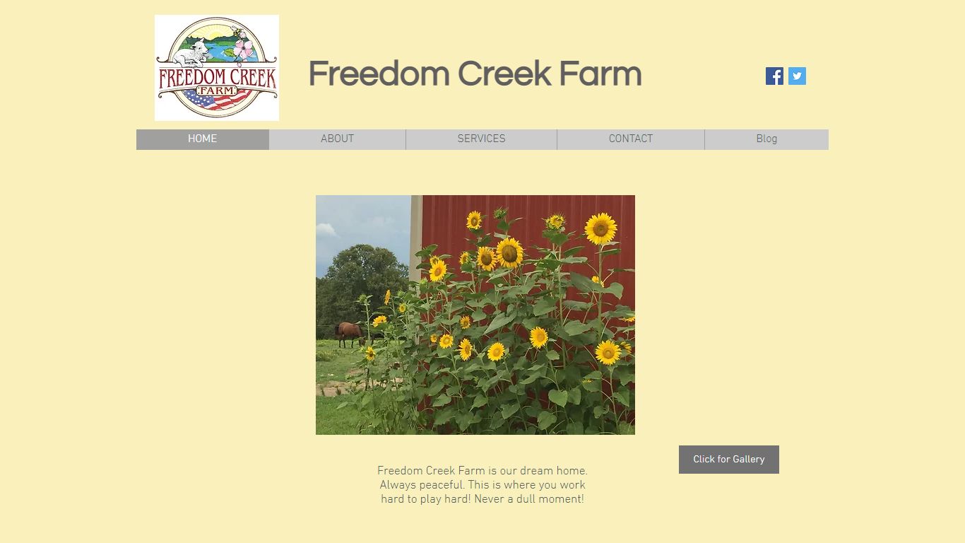 HOME | Freedomcreekfarm